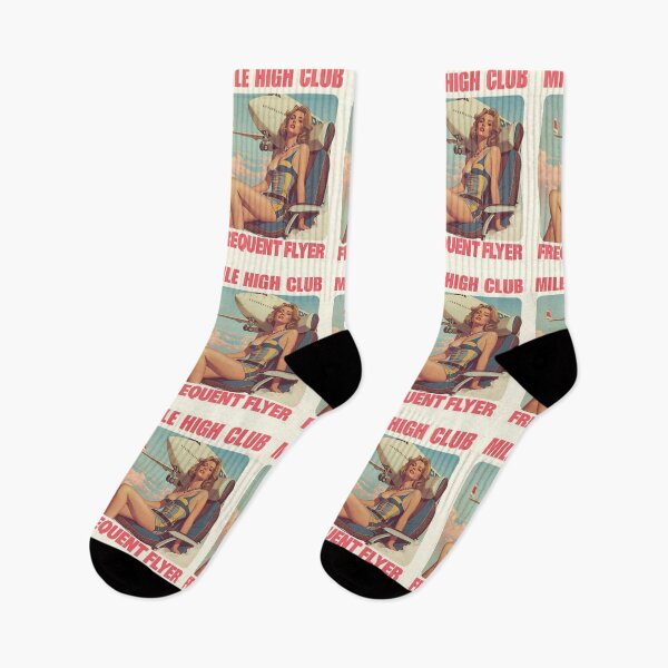 Item preview, Mile High Club Frequent Flyer designed and sold by NicMacTees.