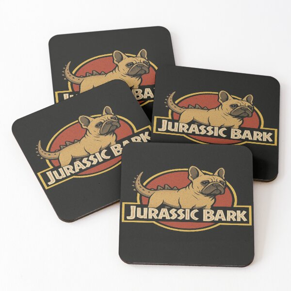 Item preview, Jurassic Bark – Funny Bulldog Dinosaur Mashup designed and sold by Herundros.