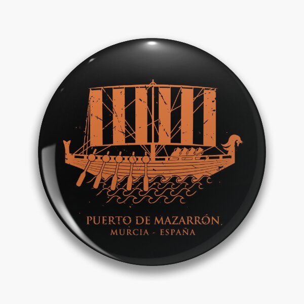 Item preview, Phoenician Ship Red Damascus designed and sold by mzrn-souvenirs.