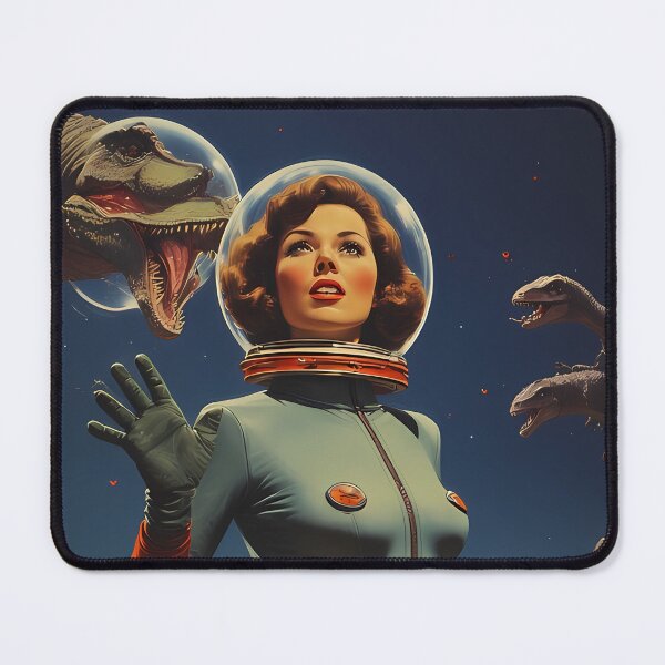 Item preview, Attack of the Space Dinosaurs designed and sold by she-devil-shirt.