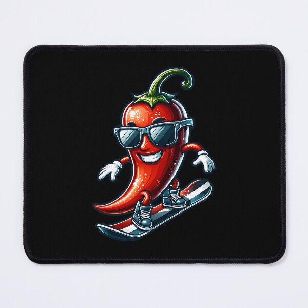 Item preview, Cool Chili rides snowboard designed and sold by ReneMM.