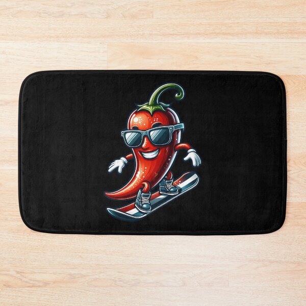 Item preview, Cool Chili rides snowboard designed and sold by ReneMM.