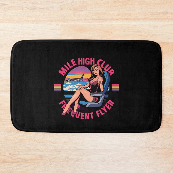 Item preview, Mile high club frequent flyer designed and sold by NicMacTees.