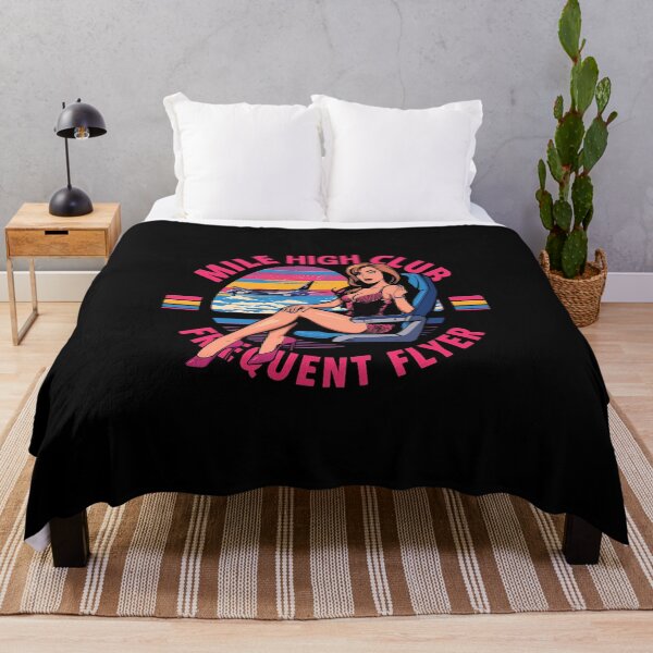 Item preview, Mile high club frequent flyer designed and sold by NicMacTees.