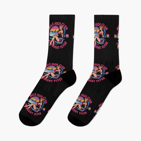 Item preview, Mile high club frequent flyer designed and sold by NicMacTees.