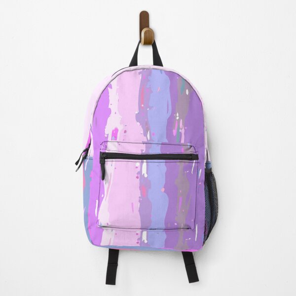 Item preview, Playful Lavender and Pink Painterly Stripes designed and sold by Fezzyboo.