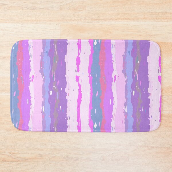 Item preview, Playful Lavender and Pink Painterly Stripes designed and sold by Fezzyboo.