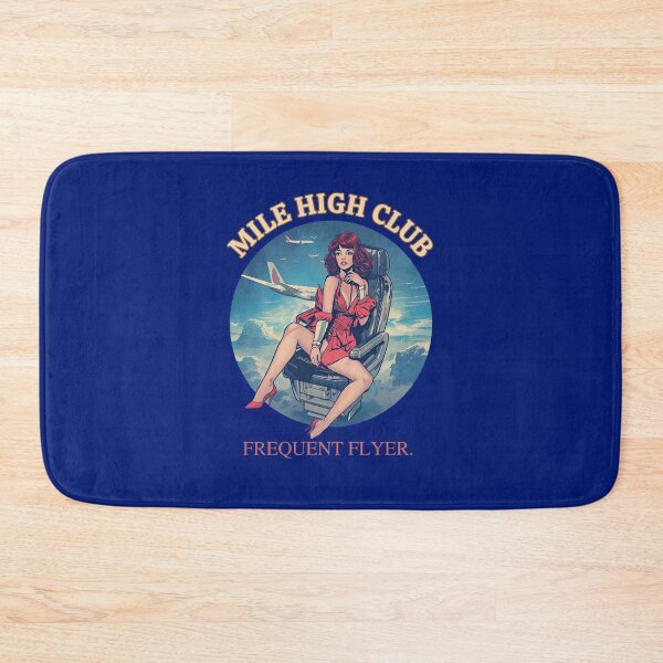 Item preview, Mile high club frequent flyer designed and sold by NicMacTees.