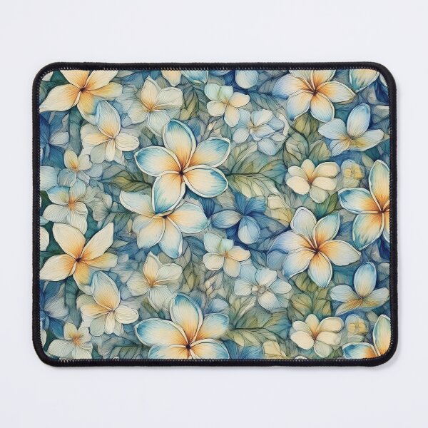 Item preview, Moonlit Watercolor Plumeria designed and sold by J Marielle Designs.