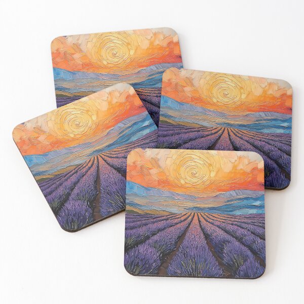 Item preview, Sunset Over Lavender Field designed and sold by FUGDERU.