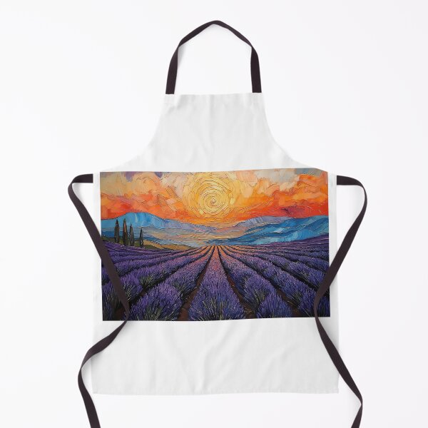 Item preview, Sunset Over Lavender Field designed and sold by FUGDERU.