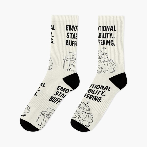 Item preview, “ Emotional Stability Buffering”  | Funny Therapy Quote  designed and sold by AptSEVENTY3.