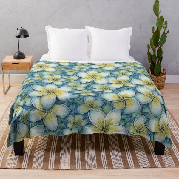 Item preview, Maui Blue Plumeria designed and sold by J Marielle Designs.