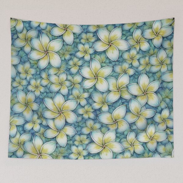 Item preview, Maui Blue Plumeria designed and sold by J Marielle Designs.