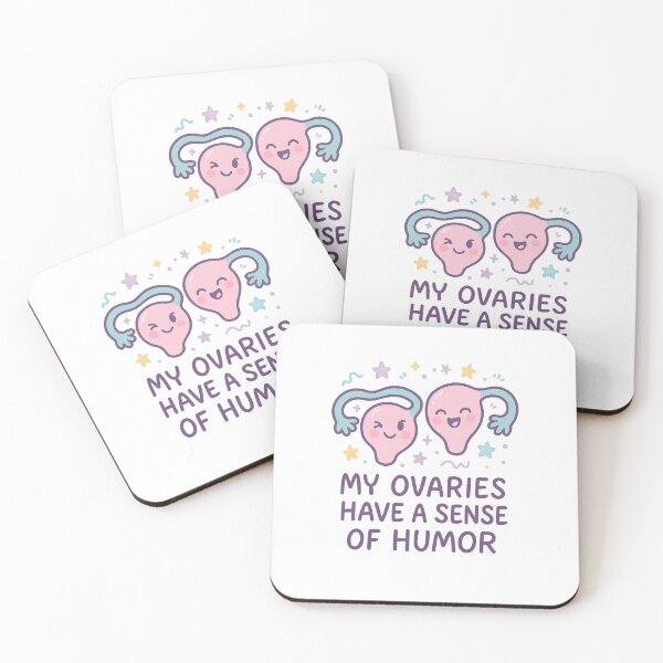 Item preview, Funny PCOS Design - Ovaries with Sense of Humor Cute Medical designed and sold by reflora1.