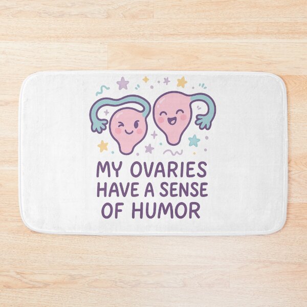 Item preview, Funny PCOS Design - Ovaries with Sense of Humor Cute Medical designed and sold by reflora1.