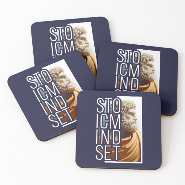 Item preview, Stoic Mindset (on dark) designed and sold by WUNMANAMI.
