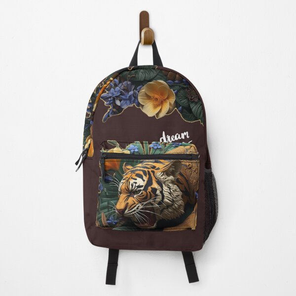 Item preview, 3D Tiger Cake – Gentle Power Surrounded by Flowers designed and sold by Naturalite19.