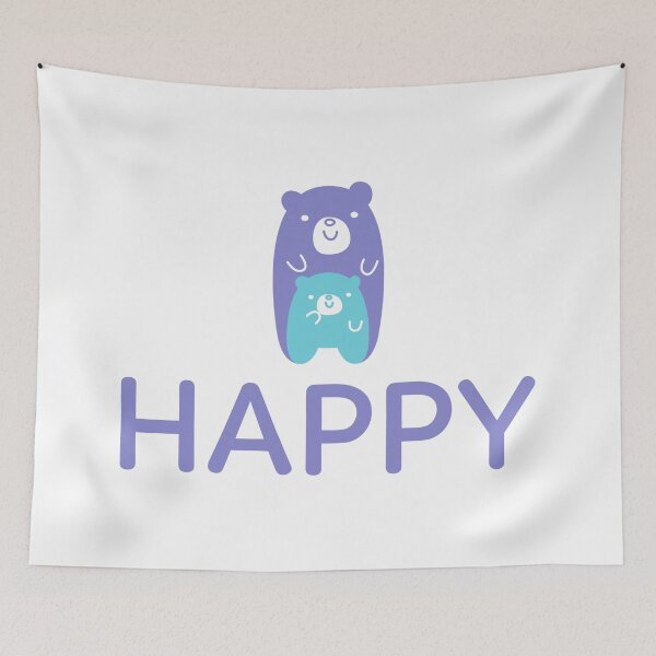 Item preview, Happy Teddy Bear designed and sold by AndroidZ.