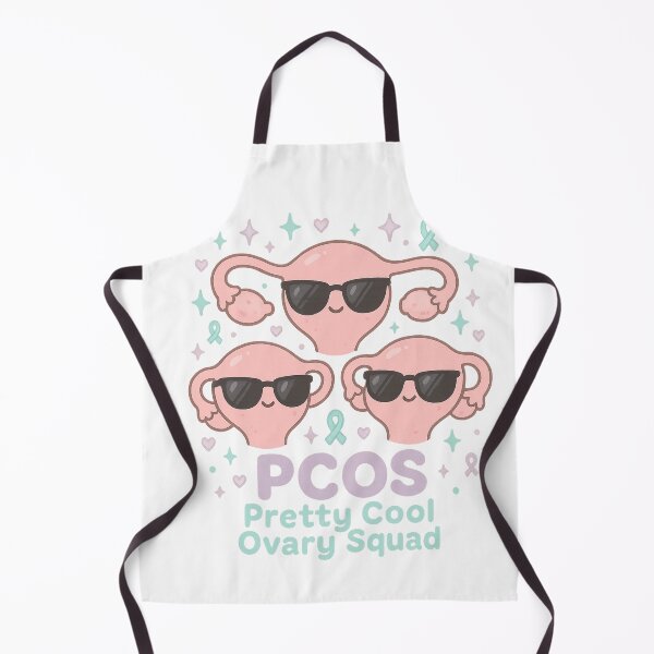 Item preview, PCOS Squad Goals - Cool Ovary Squad Kawaii Medical Sunglasses designed and sold by reflora1.