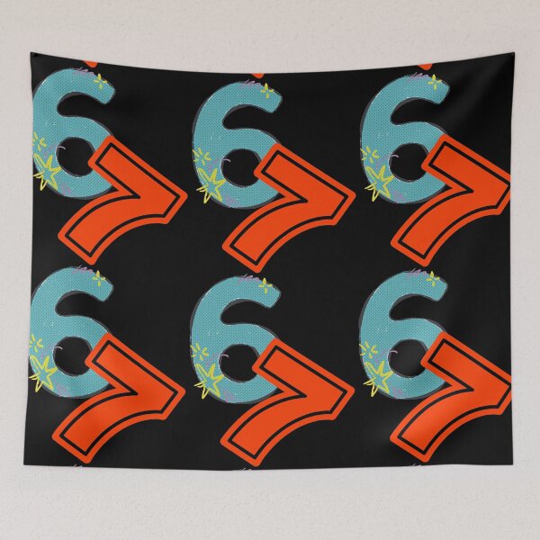 Item preview, six, seven, good numbers designed and sold by DZIERANA.