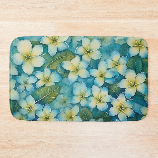 Item preview, Hawaiian Plumeria Among the Leaves designed and sold by J Marielle Designs.