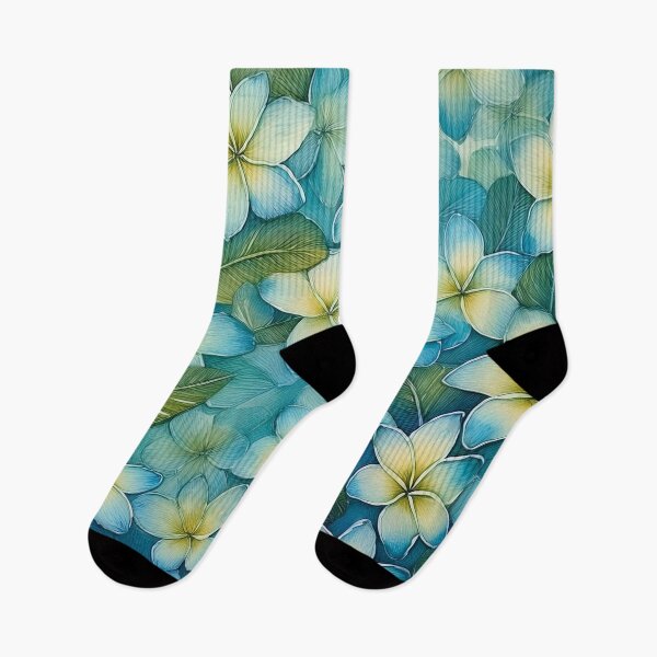 Item preview, Hawaiian Plumeria Among the Leaves designed and sold by J Marielle Designs.