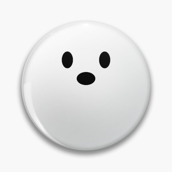 Item preview, Cute Ghost - Minimalist Halloween Pocket Logo Design designed and sold by anna2681.