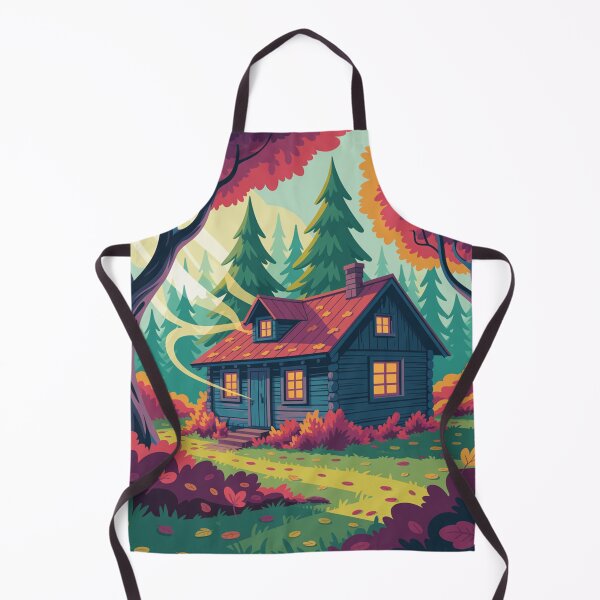 Item preview, A melancholic autumn landscape in psychedelic style, designed and sold by Lilashakti ⭐️ ⭐️ ⭐️ ⭐️ ⭐️.