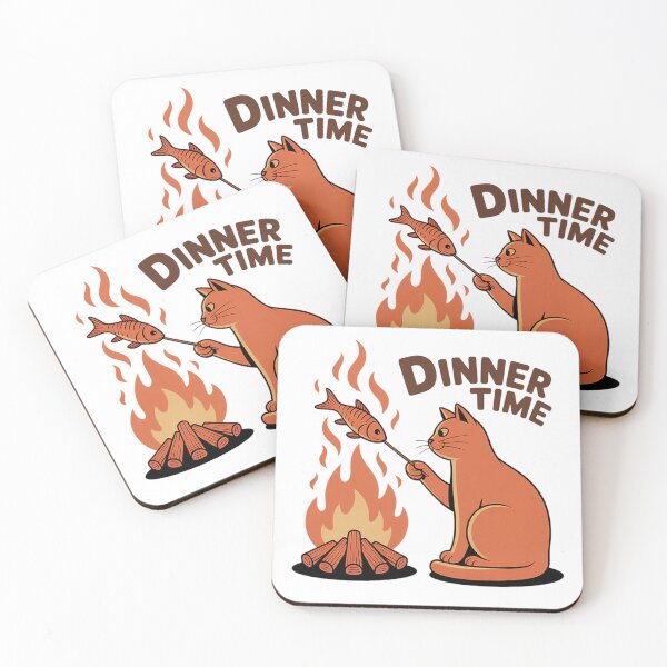 Item preview,  Cat roasting designed and sold by PrintAtelier.
