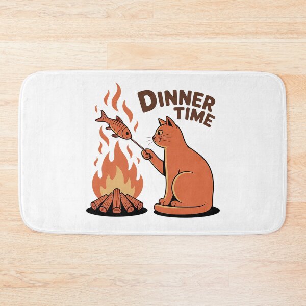Item preview,  Cat roasting designed and sold by PrintAtelier.