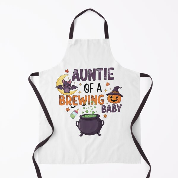 Item preview, Auntie of a Brewing Baby - Halloween Pregnancy Announcement designed and sold by MinimalMyth.