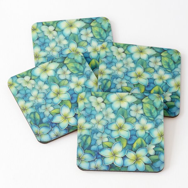 Item preview, Plumeria Gardens designed and sold by J Marielle Designs.
