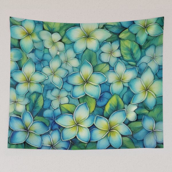 Item preview, Plumeria Gardens designed and sold by J Marielle Designs.