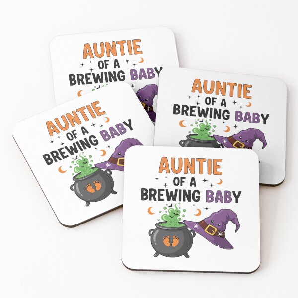 Item preview,  Auntie of a Brewing Baby - Halloween Pregnancy Announcement designed and sold by MinimalMyth.