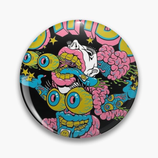 Item preview, Exploding Eyeball Creature Under “JIMBO” Stars designed and sold by dianadouri.