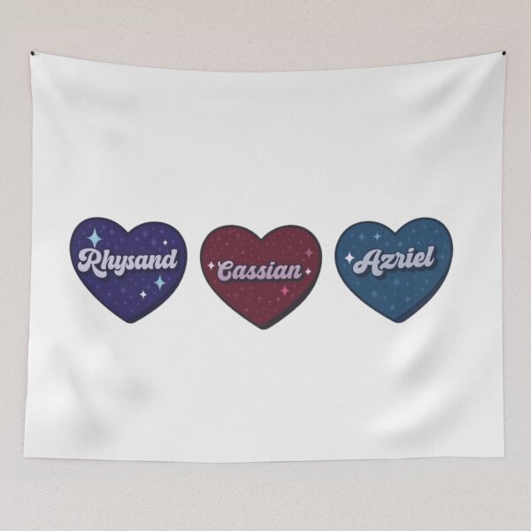 Item preview, ACOTAR Bat Boys Sweethearts - Rhysand, Cassian, Azriel designed and sold by theliteraryedit.