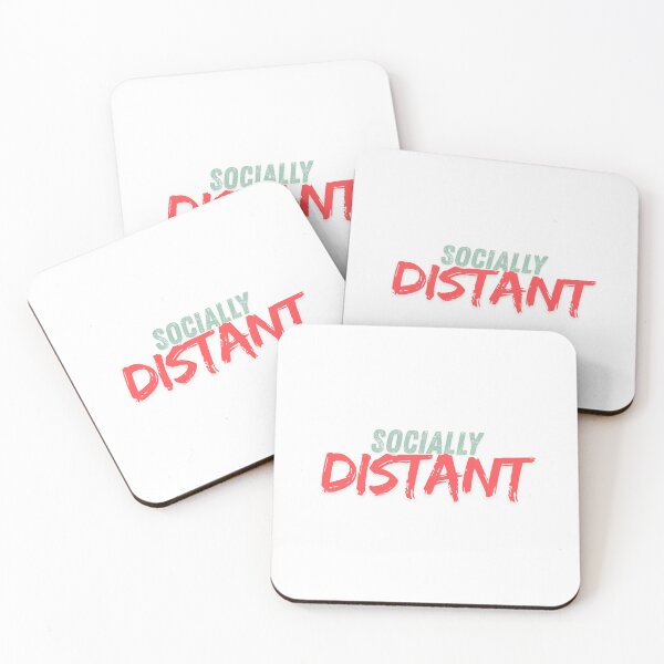 Item preview, Socially Distant Minimalist Quote Design designed and sold by CleanDecor.