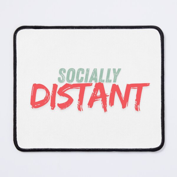 Item preview, Socially Distant Minimalist Quote Design designed and sold by CleanDecor.