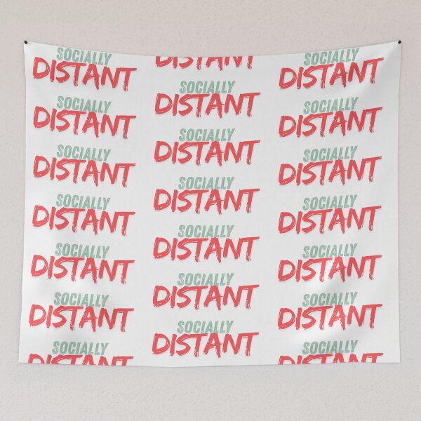 Item preview, Socially Distant Minimalist Quote Design designed and sold by CleanDecor.