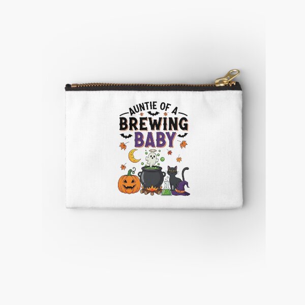 Item preview, Auntie of a Brewing Baby - Halloween Pregnancy Announcement designed and sold by MinimalMyth.
