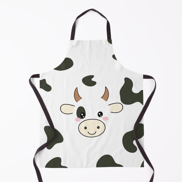 Item preview, Cute Cartoon Cow Face with Spots designed and sold by turtlemaid.