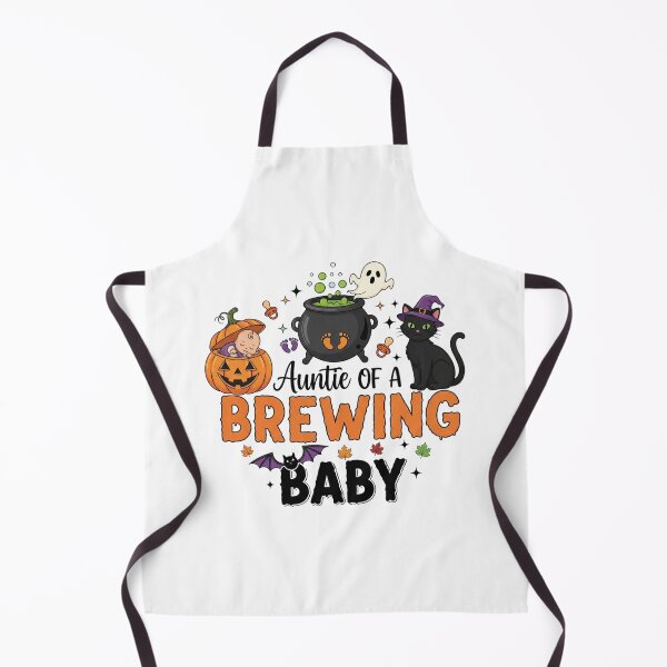 Item preview, Auntie of a Brewing Baby - Halloween Pregnancy Announcement designed and sold by MinimalMyth.