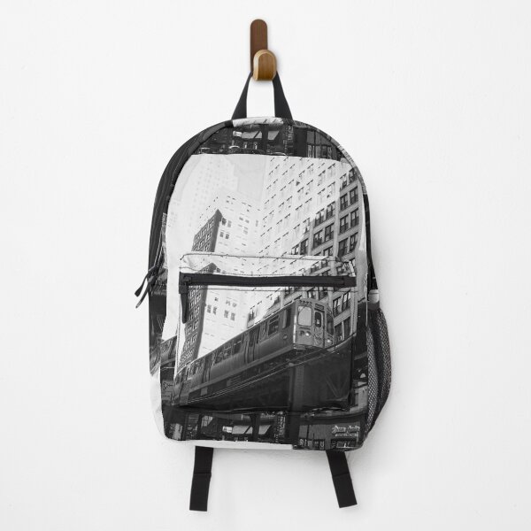 Item preview, Downtown Chicago with L train designed and sold by jmtphotomedia.