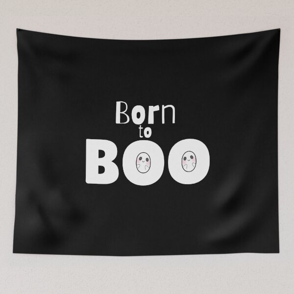 Item preview, Born to Boo – Cute Peekaboo Ghosts Halloween October Vibes designed and sold by SunandShade.