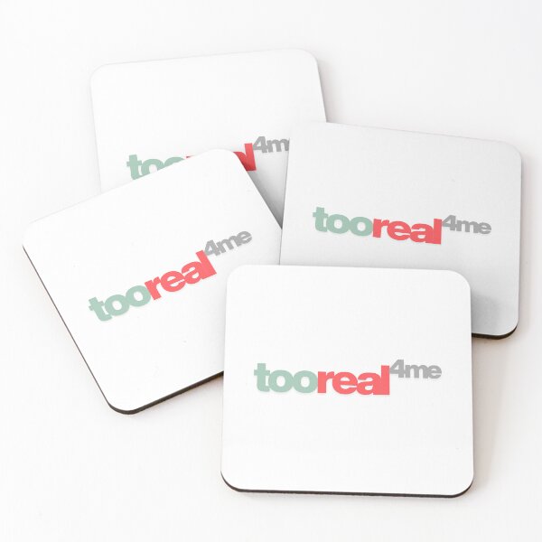 Item preview, Too Real For Me Quote Design designed and sold by CleanDecor.