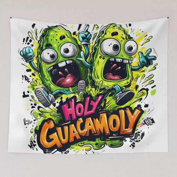 Item preview, Holy Guacamoly Funny Mexican designed and sold by Valor Vibes Clothing Co..