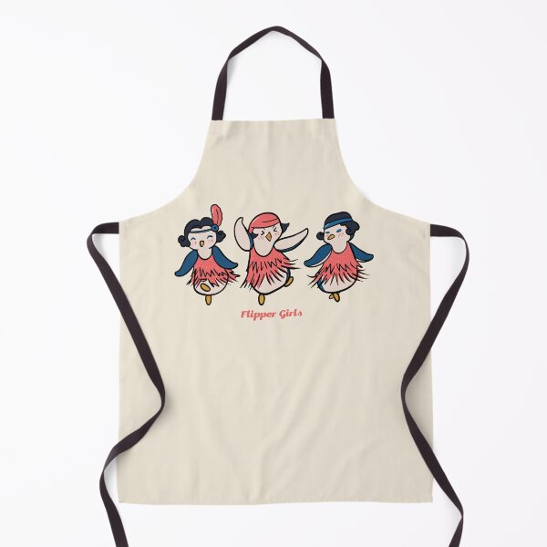 Item preview, Cute 1920s Flapper Penguins Illustration designed and sold by MariOyama.