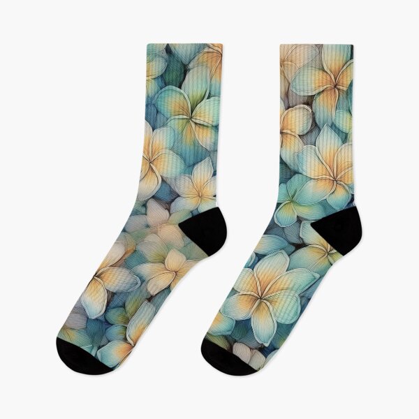 Item preview, Plumeria in the Raindrops designed and sold by J Marielle Designs.