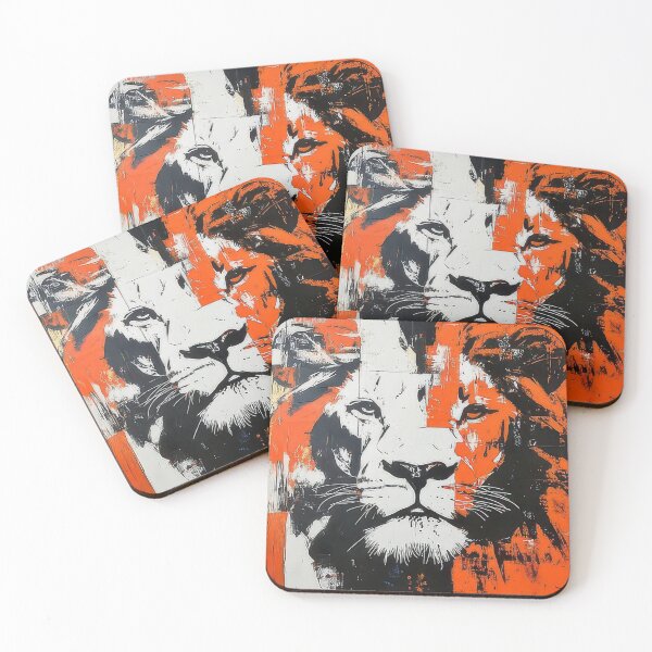 Item preview, Fierce Lion Contrast designed and sold by Aliometrydec.